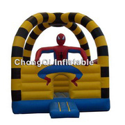 inflatable bouncer spiderman